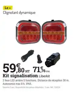Espace emeraude Liberkit Kit signalisation offre