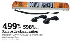 Espace emeraude Rampe de signalisation offre