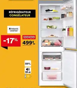 BUT Hotpoint ARISTON RÉFRIGÉRATEUR CONGÉLATEUR offre