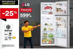 BUT LG RÉFRIGÉRATEUR CONGÉLATEUR offre