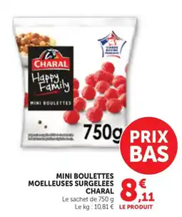 Bi1 CHARAL MINI BOULETTES offre