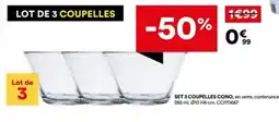 BUT Coupelles cono offre