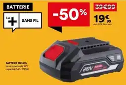 BUT BATTERIE MELOS offre