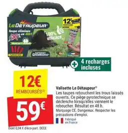 Gamm vert Le Détapeur offre