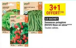 Gamm vert INVIVO Semences potagères offre