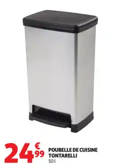 Auchan TONTARELLI Poubelle de cuisine offre