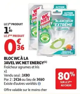 Auchan WC NET Energy offre