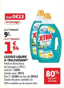 Auchan X-TRA Lessive liquide offre