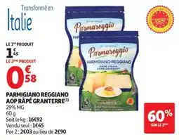 Auchan Parmareggio Parmigiano Reggiano offre
