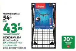 Auchan VILEDA Séchoir offre
