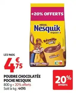 Auchan Nesquik Poudre chocolatée offre