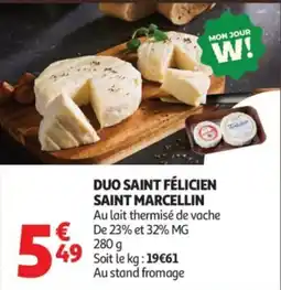 Auchan DUO SAINT FÉLICIEN SAINT MARCELLIN offre