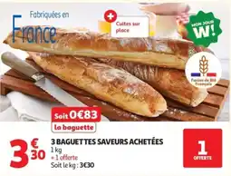 Auchan Baguette offre