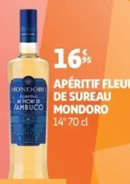 Auchan MONDORO Apéritif aux fleurs de sureau offre
