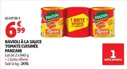 Auchan PANZANI Ravioli offre