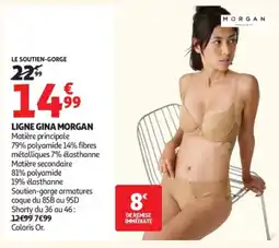 Auchan MORGAN Ligne Gina Morgan offre