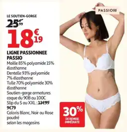 Auchan PASSIO Le soutien-gorge offre