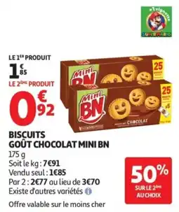Auchan Mini BN Biscuits offre