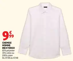 Auchan INEXTENSO CHEMISE HOMME offre