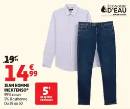 Auchan INEXTENSO JEAN HOMME offre