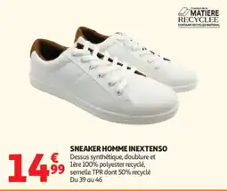 Auchan INEXTENSO SNEAKER HOMME offre