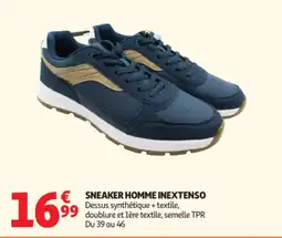 Auchan INEXTENSO SNEAKER HOMME offre