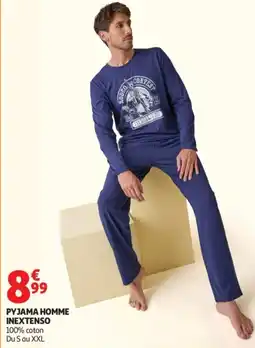 Auchan Inextenso pyjama homme offre