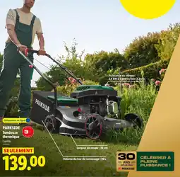 Lidl Parkside tondeuse thermique offre