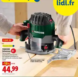 Lidl Parkside défonceuse offre