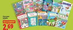 Lidl Livre pour enfants offre