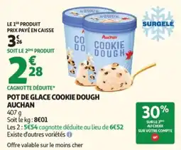 Auchan Auchan Cookie Dough offre