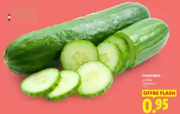 Lidl Concombre offre
