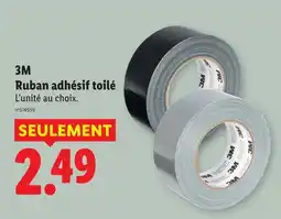 Lidl 3m ruban adhésif toilé offre