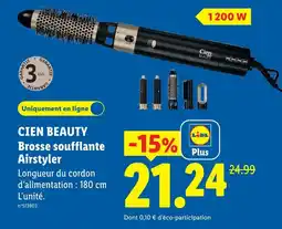 Lidl Cien beauty brosse soufflante airstyler offre
