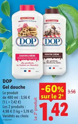 Lidl Dop gel douche offre