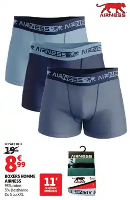 Auchan AIRNESS Boxers homme offre