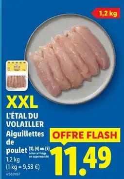 Lidl Valfleur aiguillettes de poulet offre