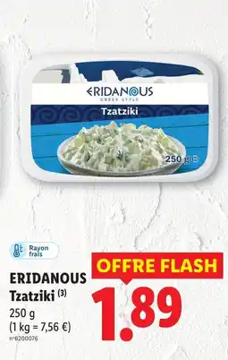 Lidl Eridanous tzatziki offre