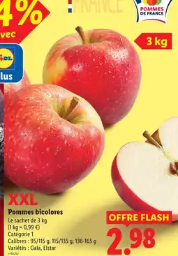 Lidl Pommes bicolores offre