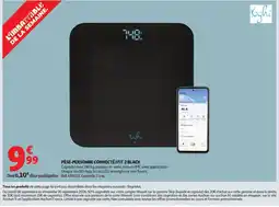 Auchan YOGHI PÈSE-PERSONNE CONNECTÉ I FIT 2 BLACK offre