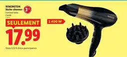 Lidl Remington sèche-cheveux offre
