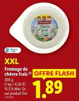 Lidl Chêne d'argent fromage de chèvre frais offre