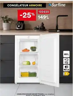 BUT Surfline - congelateur armoire offre