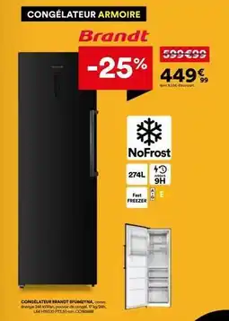 BUT Brandt - congelateur armoire offre