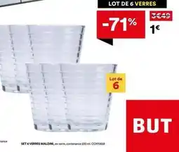 BUT Set & verres offre