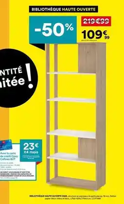 BUT Total - bibliothèque haute ouverte offre