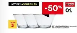 BUT Set 3 coupelles cono offre