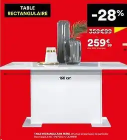 BUT Table rectangulaire offre