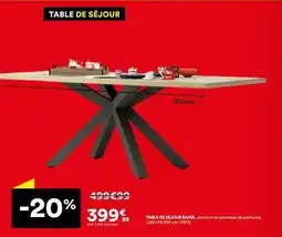 BUT Table de secour bavia offre
