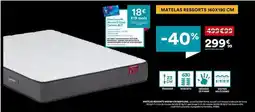 BUT Total - matelas ressorts offre